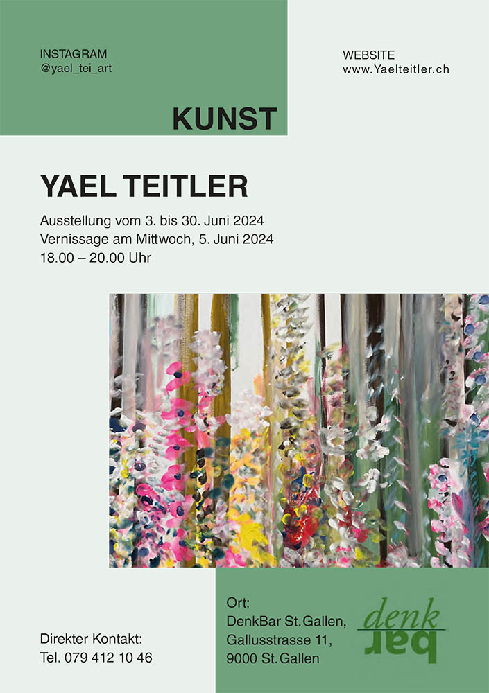 Yael Teitler in der denkbar St. Gallen