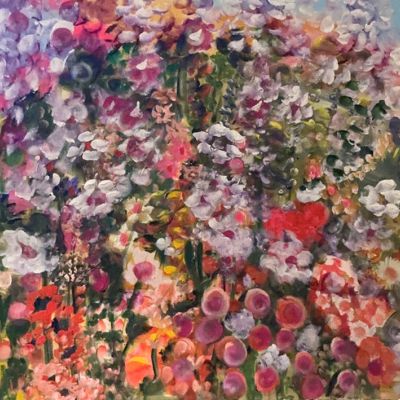 Yael Teitler · Acryl auf Leinwand · Florales · Blumenbilder