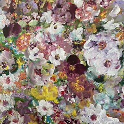 Yael Teitler · Blumen Gelb · Malerei Acryl