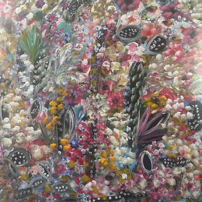 Yael Teitler · Acryl auf Leinwand · Florales · Blumenbilder