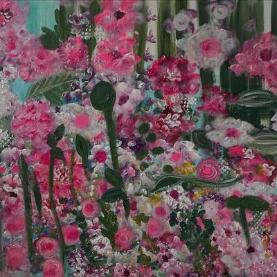 Yael Teitler · Acryl auf Leinwand · Florales · Blumenbilder