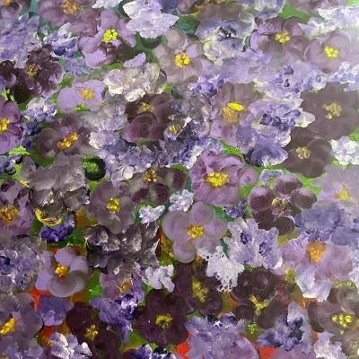 Teitler Yael Malerei Florales Acryl