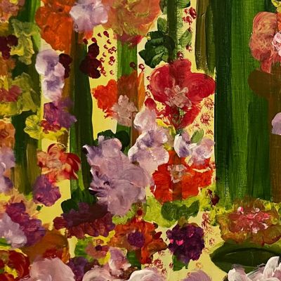 Teitler Yael Malerei Florales Acryl